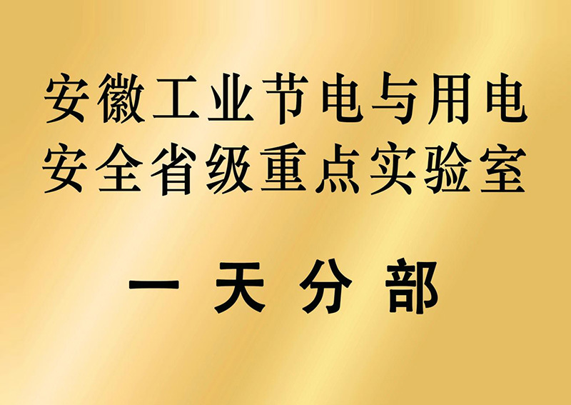 安徽工業(yè)節(jié)電與用電安全省級(jí)重點(diǎn)實(shí)驗(yàn)室 一天分部 安徽工業(yè)節(jié)電與用電安全省級(jí)重點(diǎn)實(shí)驗(yàn)室 一天分部