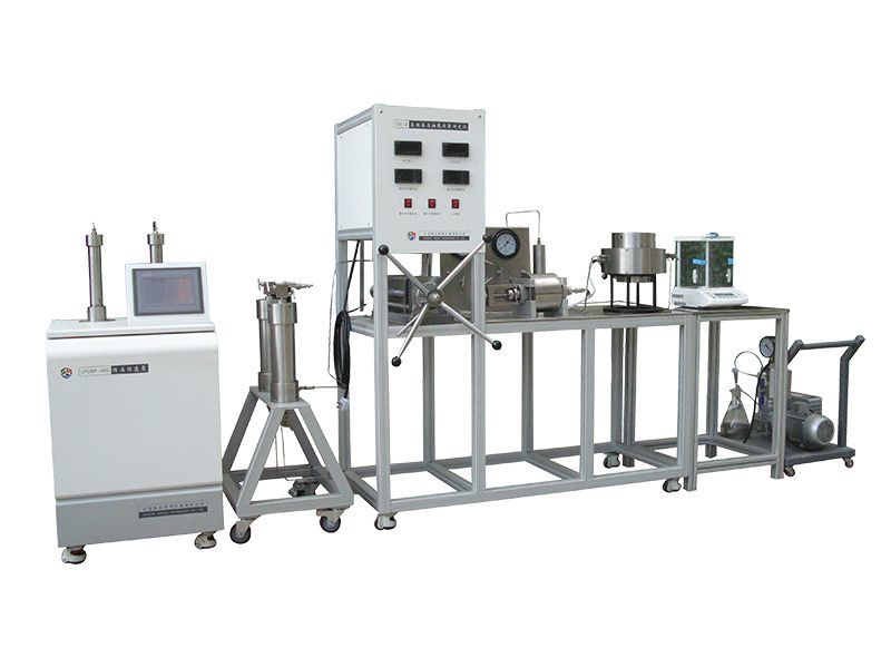 High temperature and high pressure reservoir transport and aggregation tester