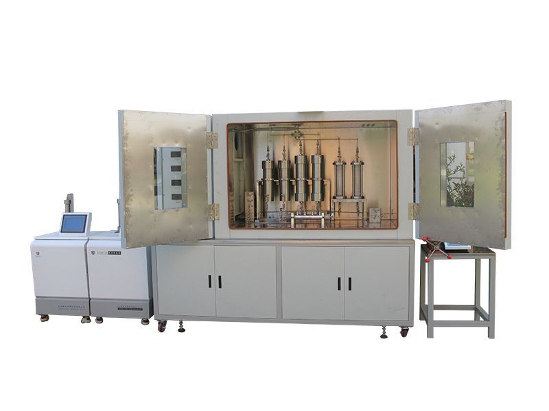 Multifunctional core displacement experiment system