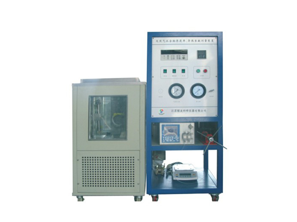 Gas hydrate permeability and conductivity measuring device (NHP-1 type)