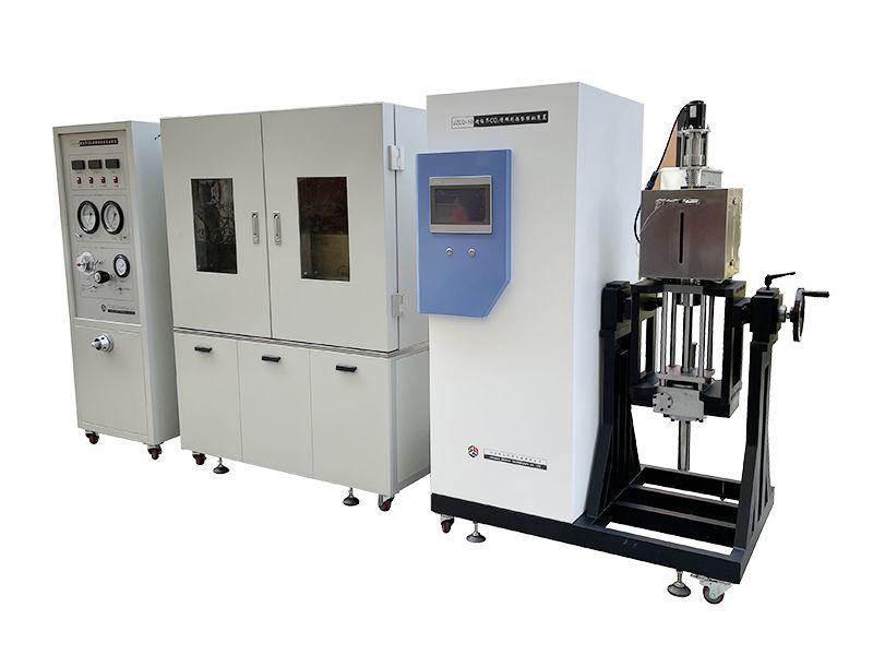 Supercritical CO2 thickener drive simulation device