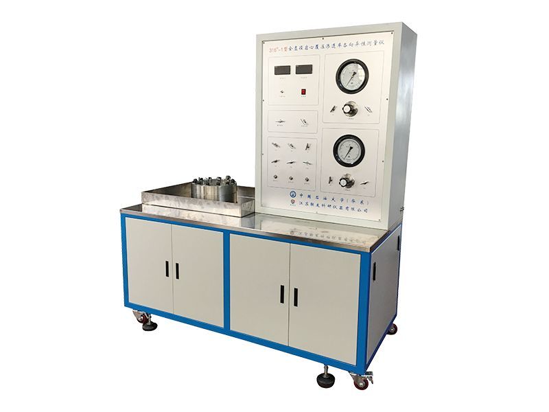 Full-diameter core overburden permeability anisotropy tester