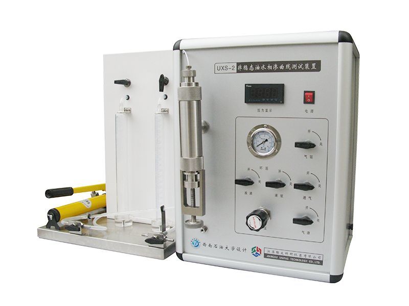 Oil-water relative permeability tester