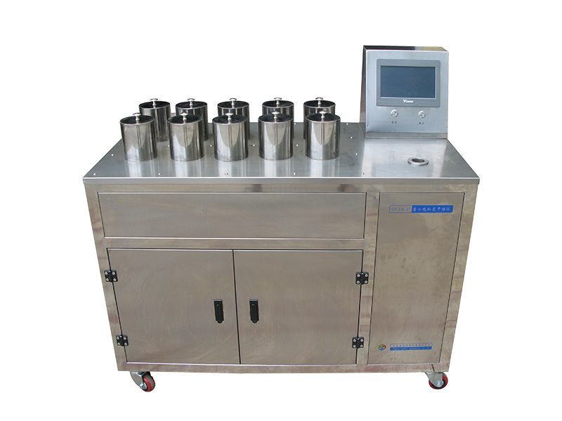 Ten-cylinder dry distillation instrument