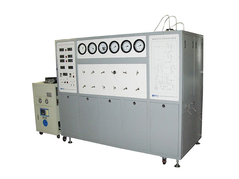 Supercritical dyeing device