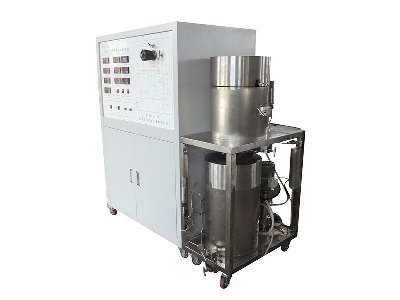 Oil shale leaching simulation test device