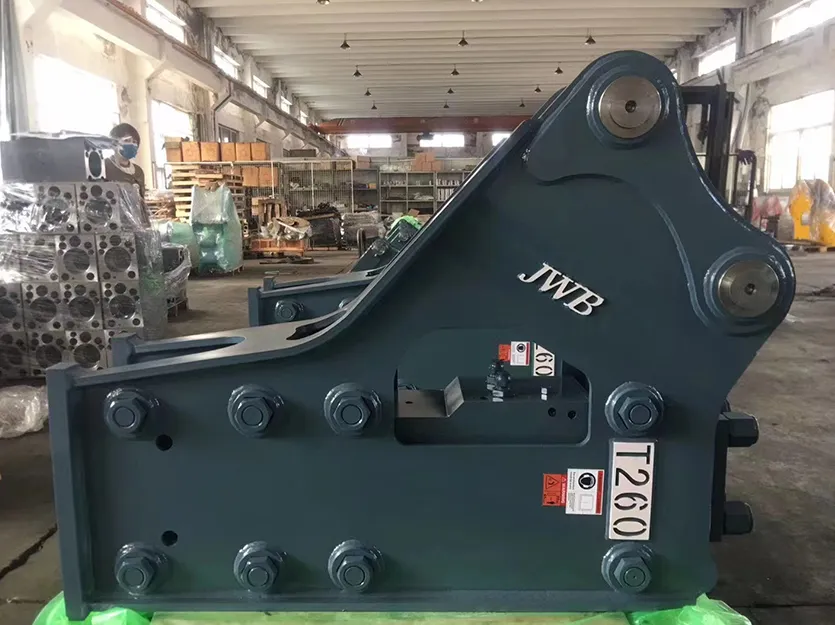 Working principle of hydraulic crusher