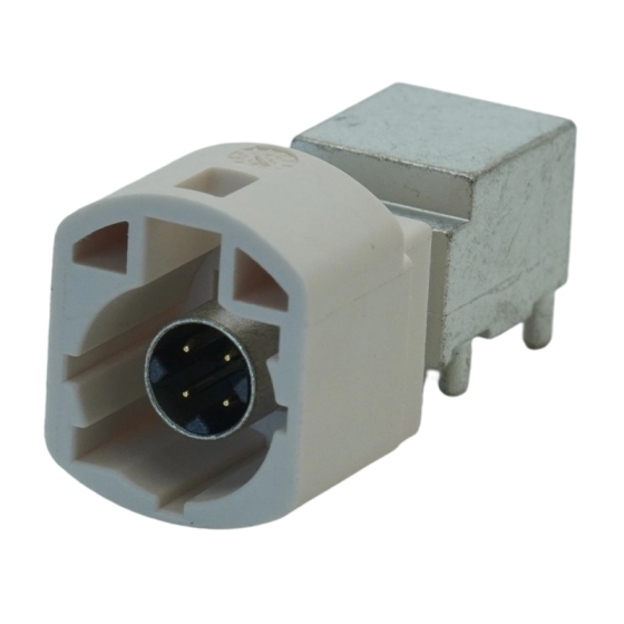 HSD 4-Pin Horizontal Through-Hole Reflow Solder Header, APH