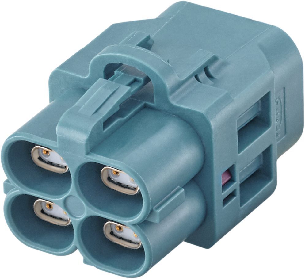 H-MTD 4 Port Cable Jack Connector code A ～ code Z（车载以太网线端连接器）