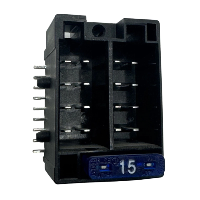 带保险丝 ISO SOCKET 16P 卧式针座(带15A力特保险丝,6种针)