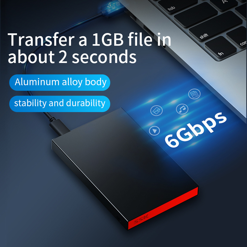 SSK 2.5 inch USB 3.1 6Gbps HDD Enclosure –HE-C335PRO