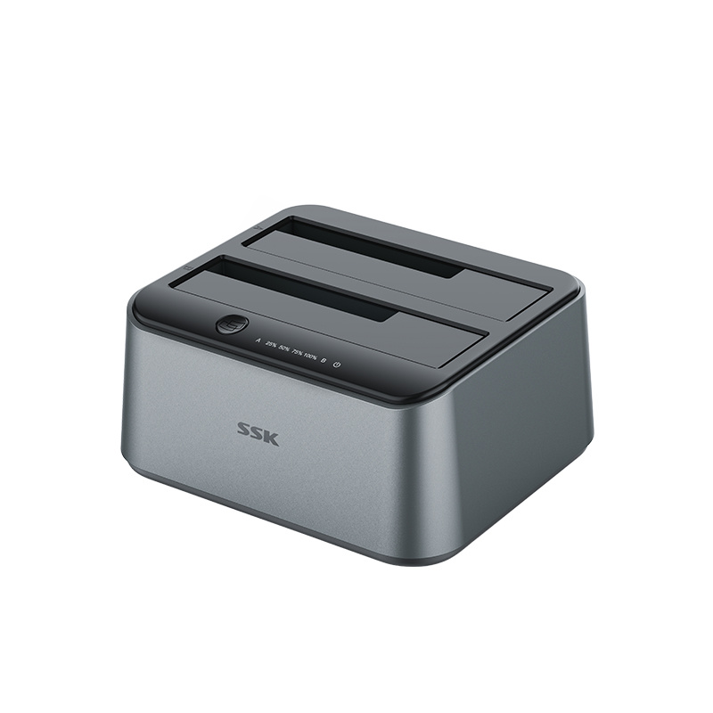 SSK Dual Slot HDD Docking Station -DK107