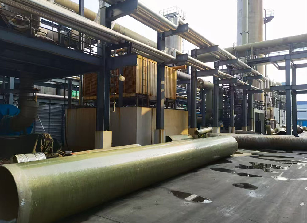 Storage precautions for fiberglass sand filled pipelines Storage precautions for fiberglass sand filled pipelines