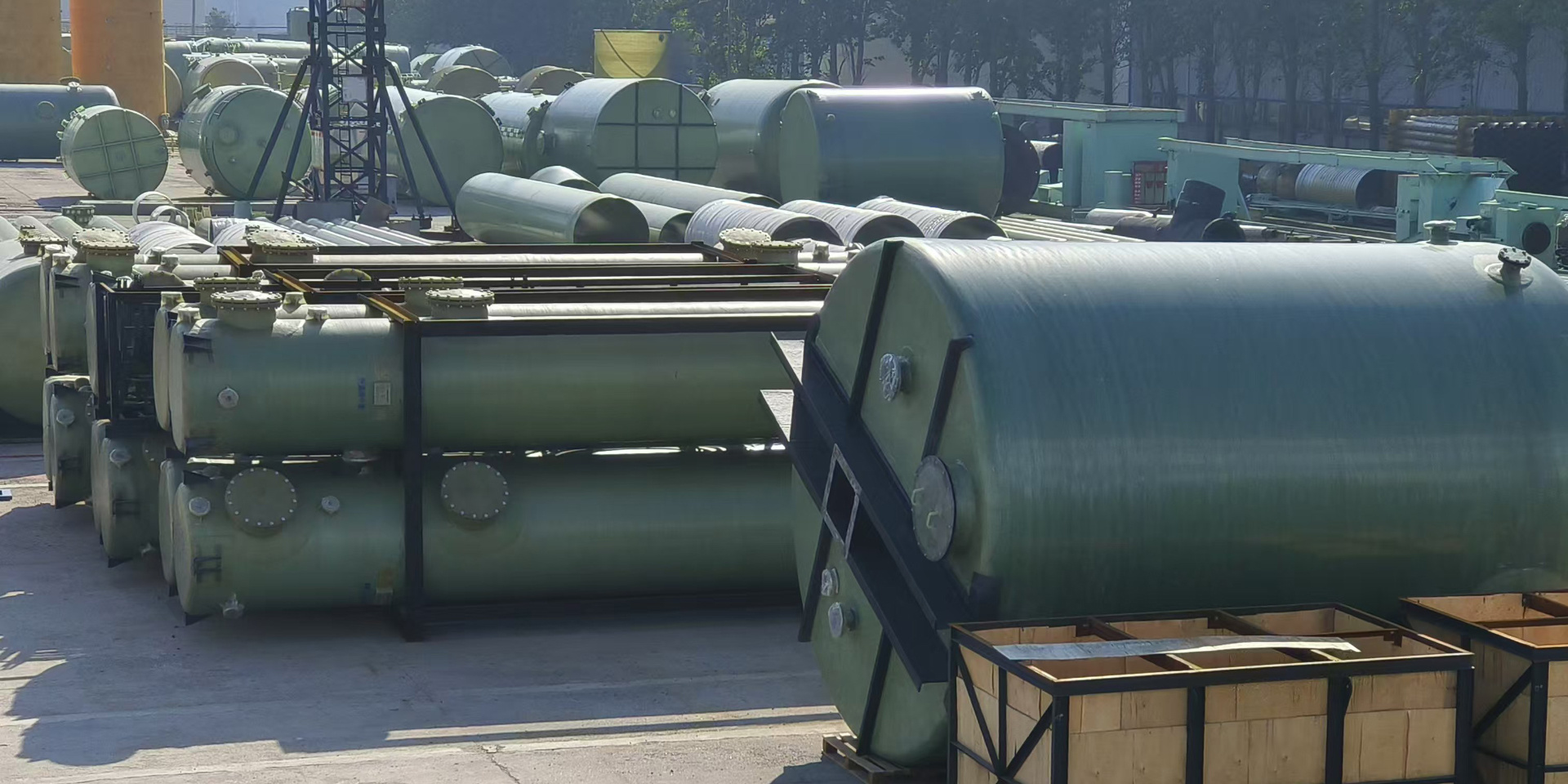 Fiberglass Storage Tank