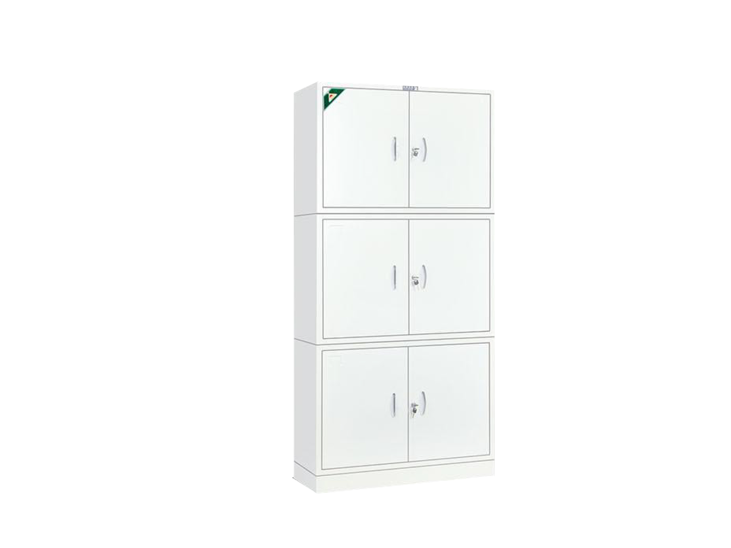 YGXD-G-03 split three-layer filing cabinet