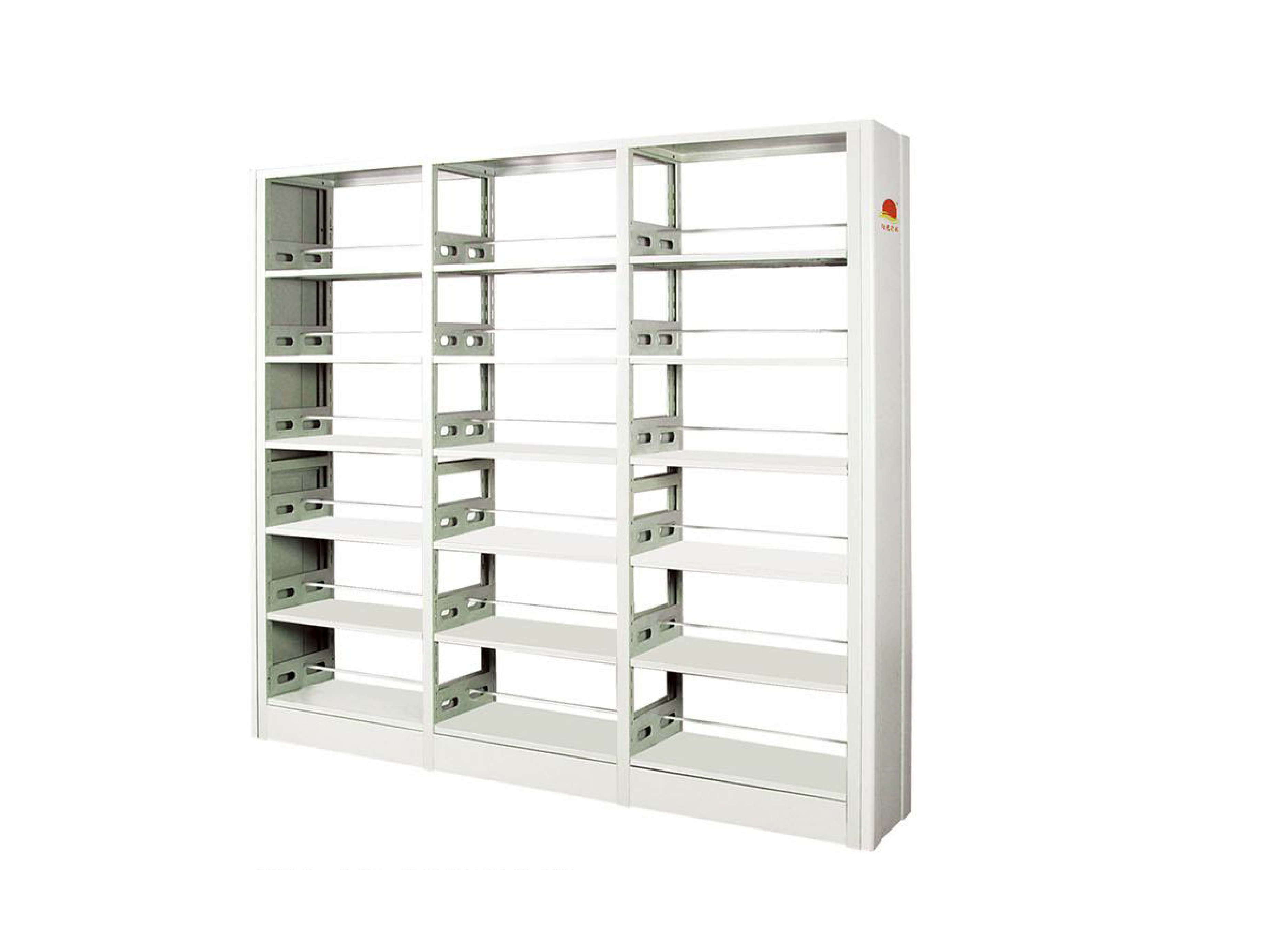 YGXD-S-05 double-column double-sided six-layer bookshelf