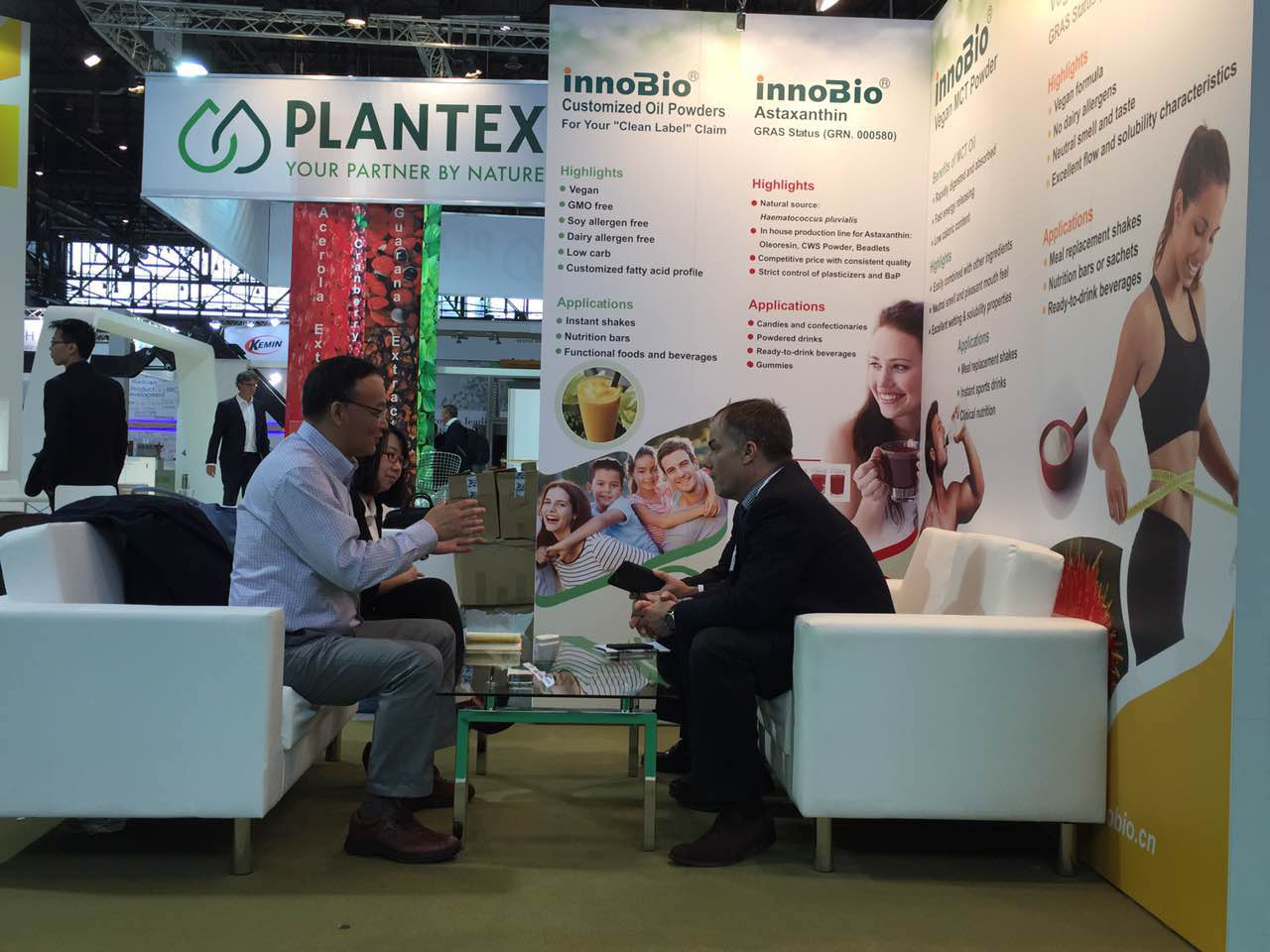 INNOBIO participated in VITAFOODS 2016