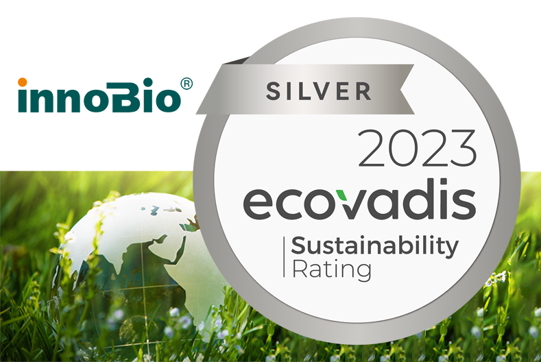 INNOBIO is awarded the 2023 EcoVadis Silver Medal