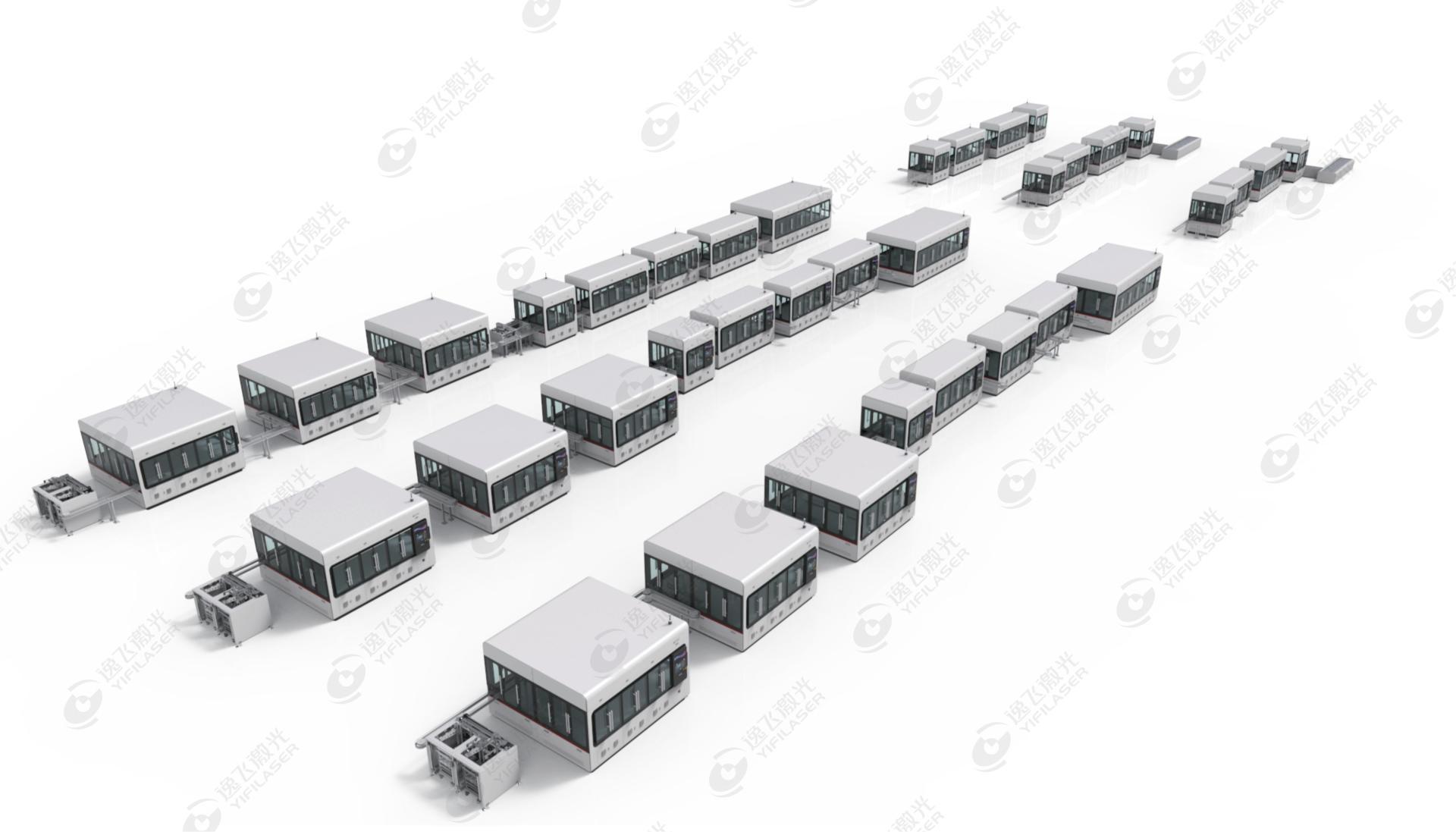 21 Series Cylindrical Tabless Cell Mass Production Equipment-Table Rotary Arrangement