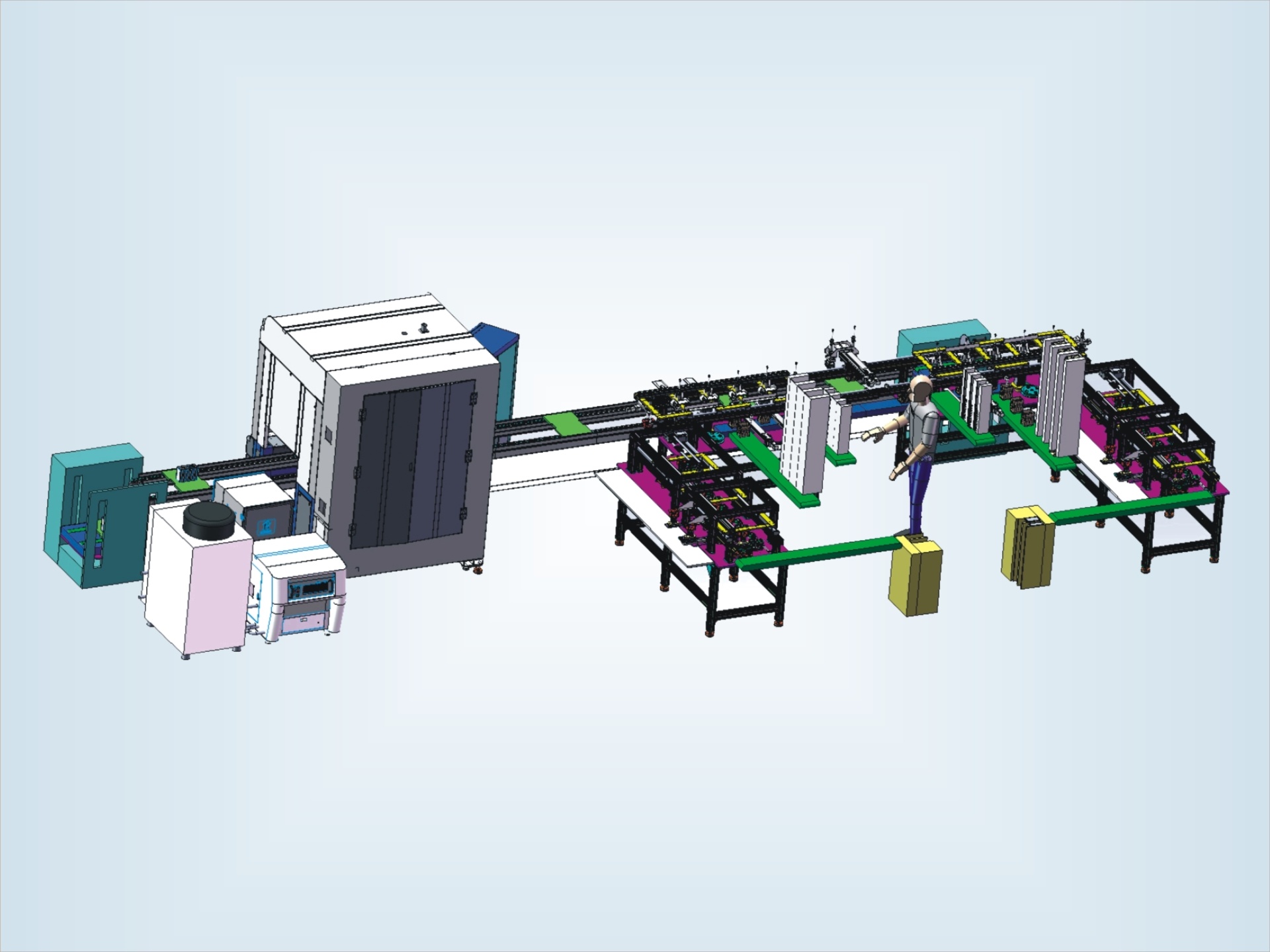 Metal Sheet Assembly Production Line