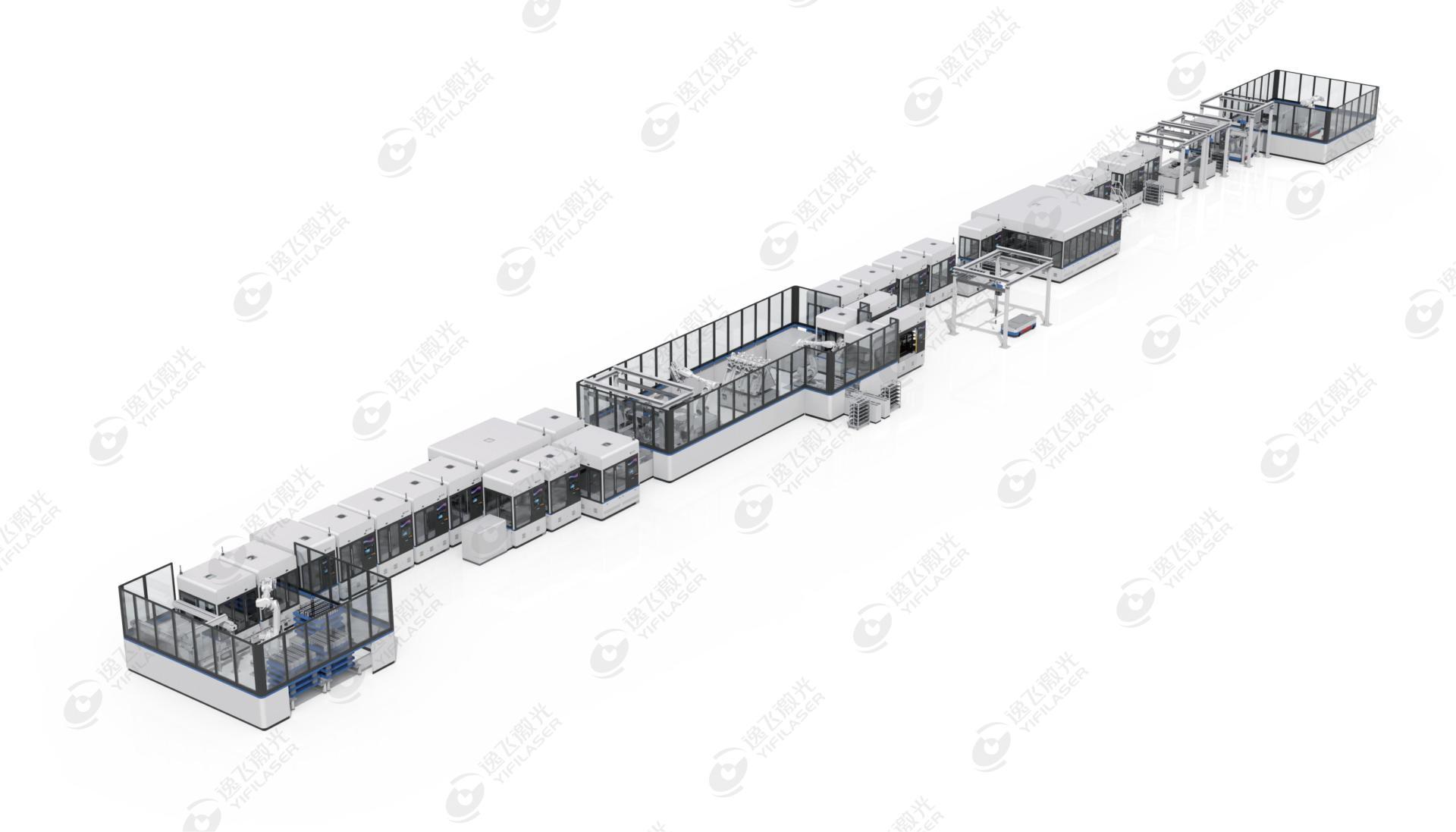 Prismatic Battery Module Mass Production Equipment - Multi-Row Type