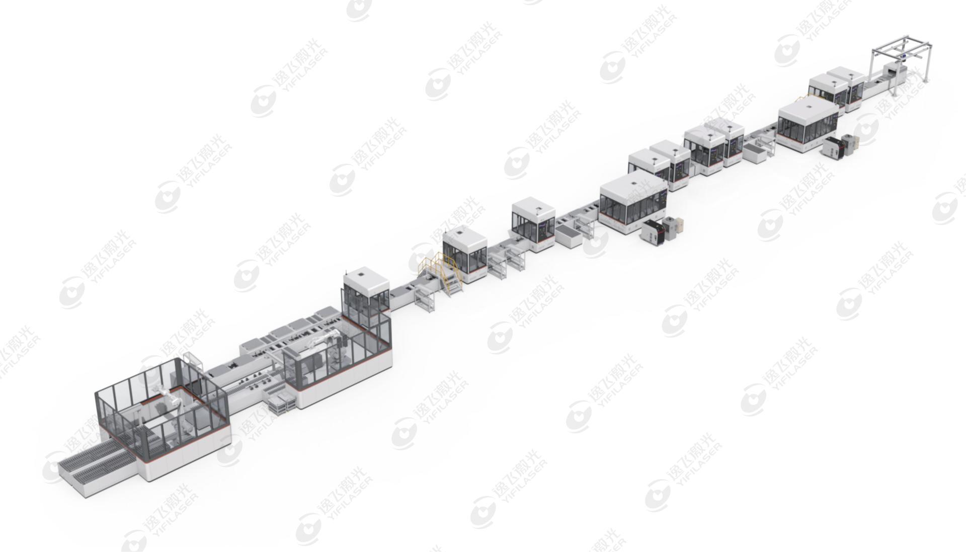 Cylindrical Battery Module Mass Production Equipment