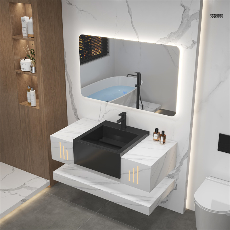 Sink Luxury Basin Stone Wall Mounted Washing Sink Bathroom Design Basin For Bathroom Mirror Cabinet Hand Wash Basin Wall Sink