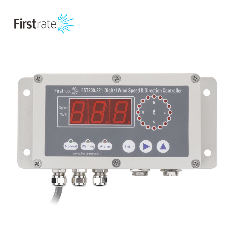 FST200-221 Digital Wind Speed and Direction Control Alarm Instrument