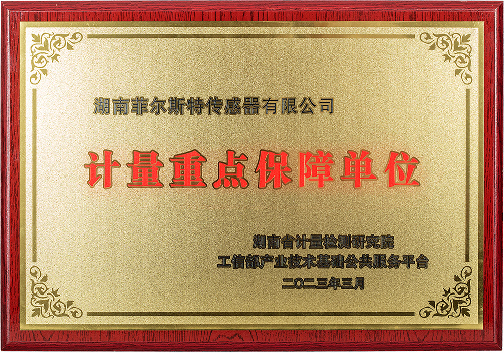 计量重点保障单位