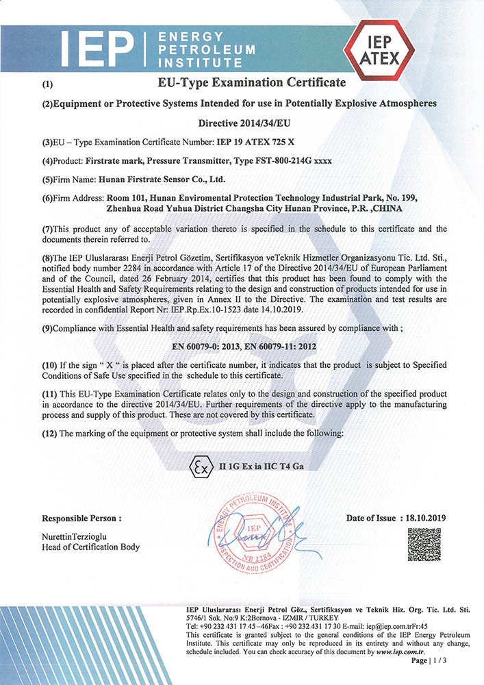 FST800-214-ATEX FST800-214-ATEX