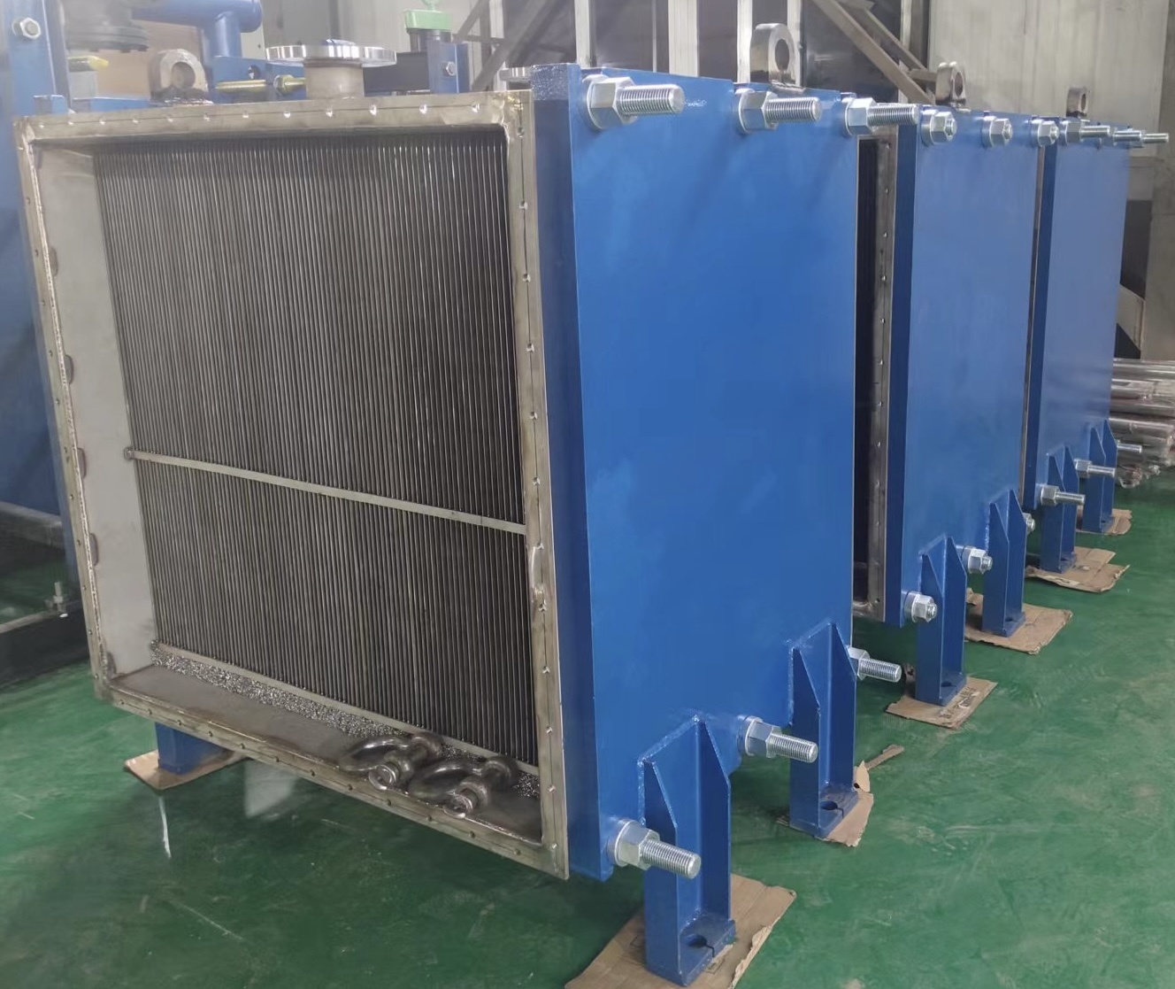 Flue gas heat exchanger