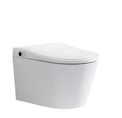 Smart Wall Hung Toilet Bidet Bathroom Auto Wall-Mounted Water Spray UV Electric Smart Wc Toilet