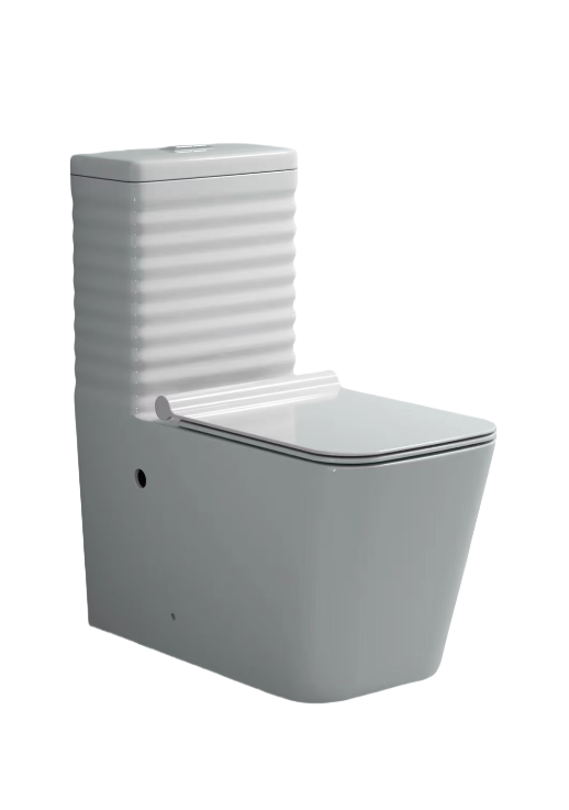 Durable Sanitary Ware One Piece Toilet Washdown Square Toilet Bowl Premium Ceramic Water Closet
