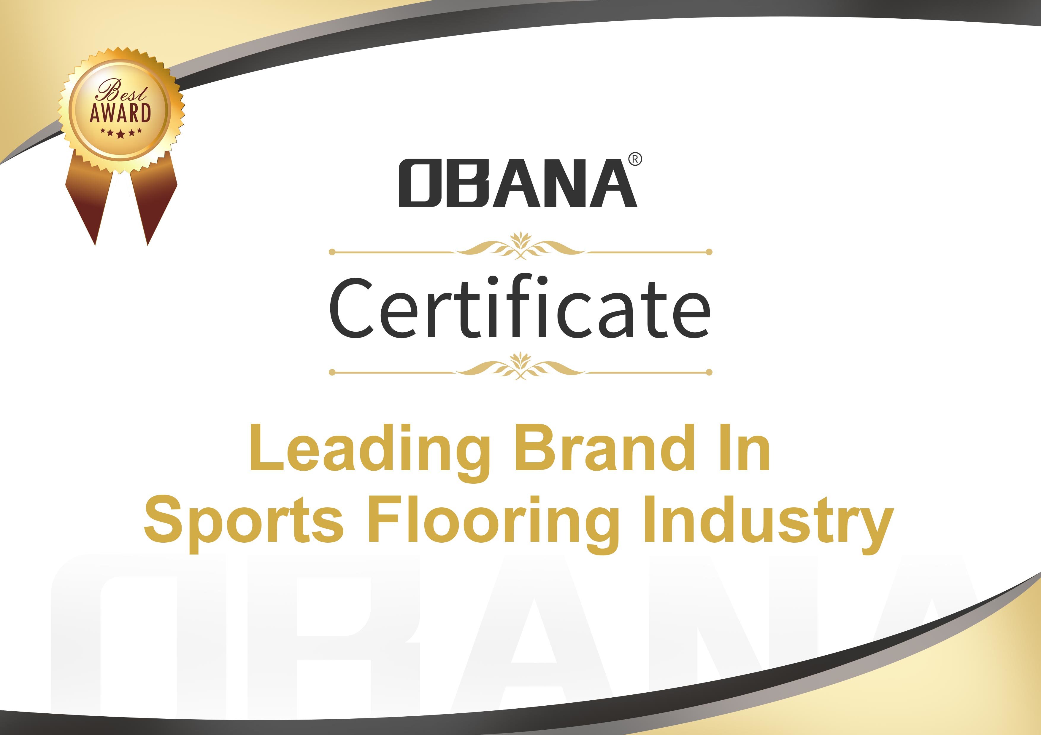 Leading Brand In Sports Flooring Fndustry