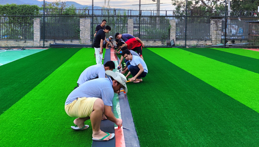 Football Sports Center, Sand-Free Artificial Turf — Myanmar
