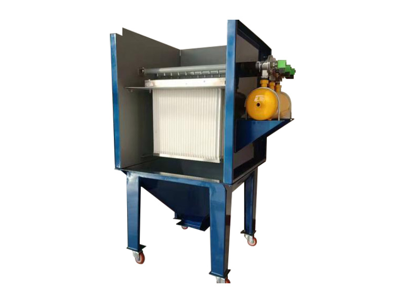 Plastic fired board dust collector