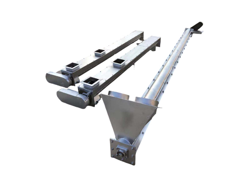 Stainless steel U-shaped screw conveyor
