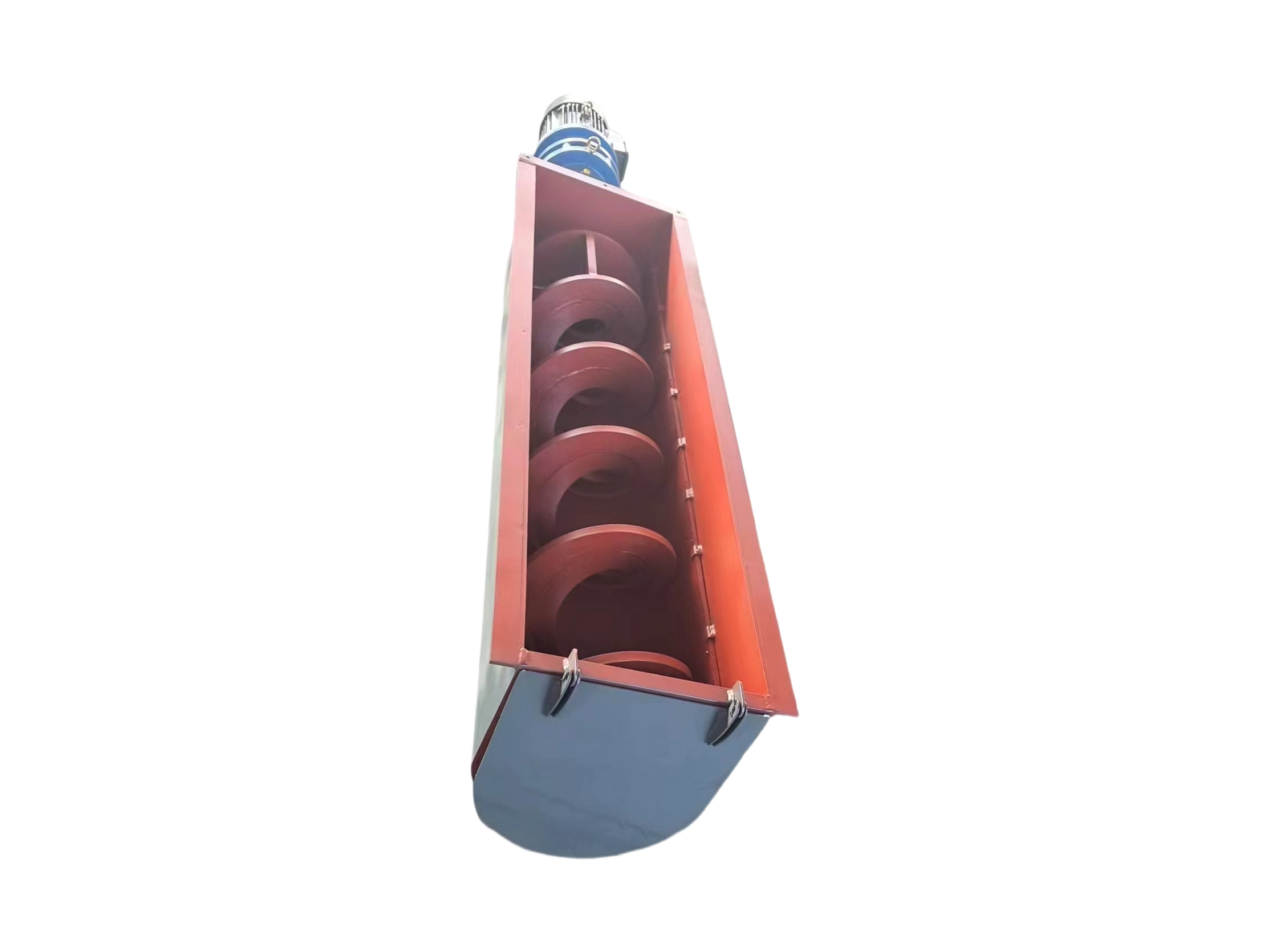 Carbon steel U-shaped screw conveyor