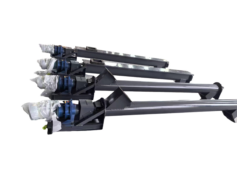 Carbon steel O-shaped screw conveyor