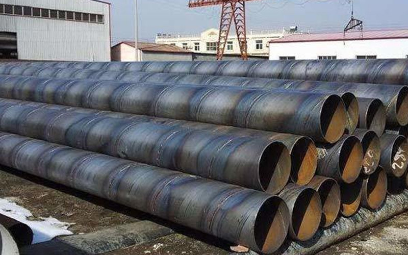 Spiral steel pipe
