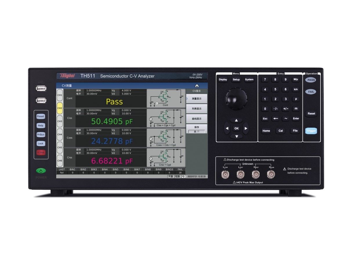New video for Semiconductor C-V Characteristic Analyzer TH510 series  is released.