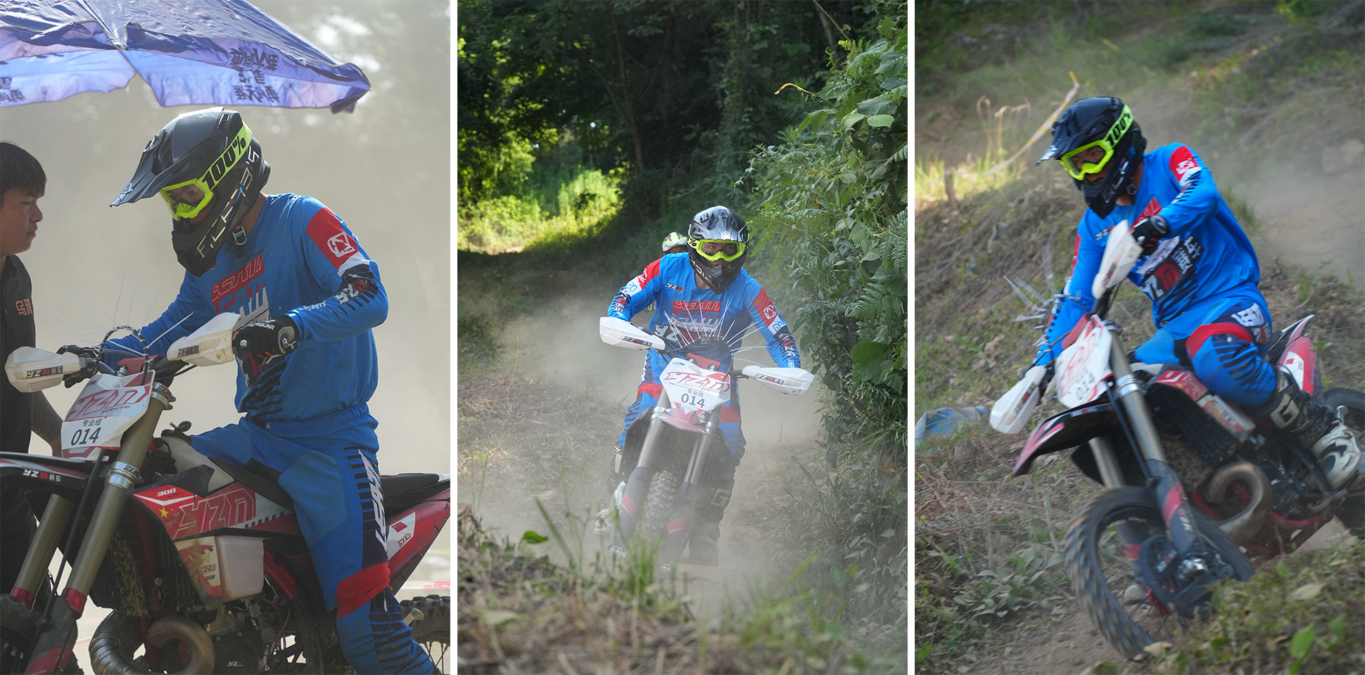YZM Factory Team Compete in Enduro Racing Game