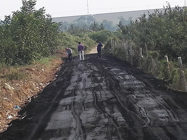 2016年公司參與精準(zhǔn)扶貧，對山西頭村進(jìn)村道路進(jìn)行平整硬化