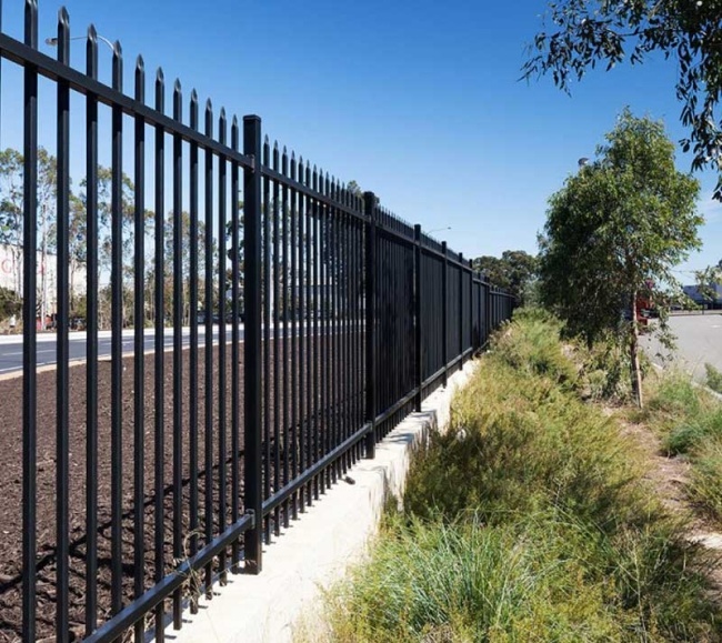 Zinc-steel guardrail
