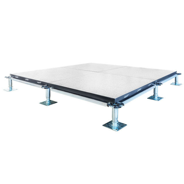 High-strength wood-based anti-static raised access floor