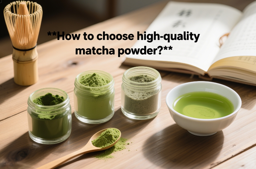 How to choose high-quality matcha powder?