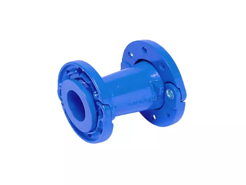 Active flange tapered pipe