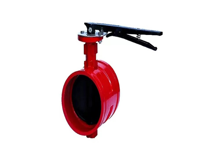 Handle butterfly valve