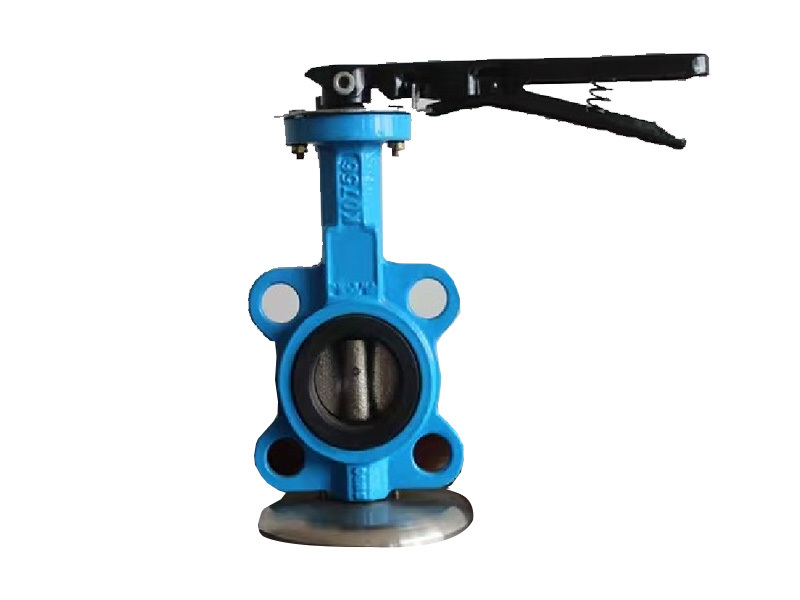Handle-type wafer butterfly valve