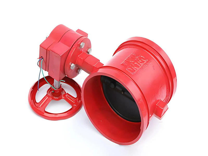 Turbine signal butterfly valve